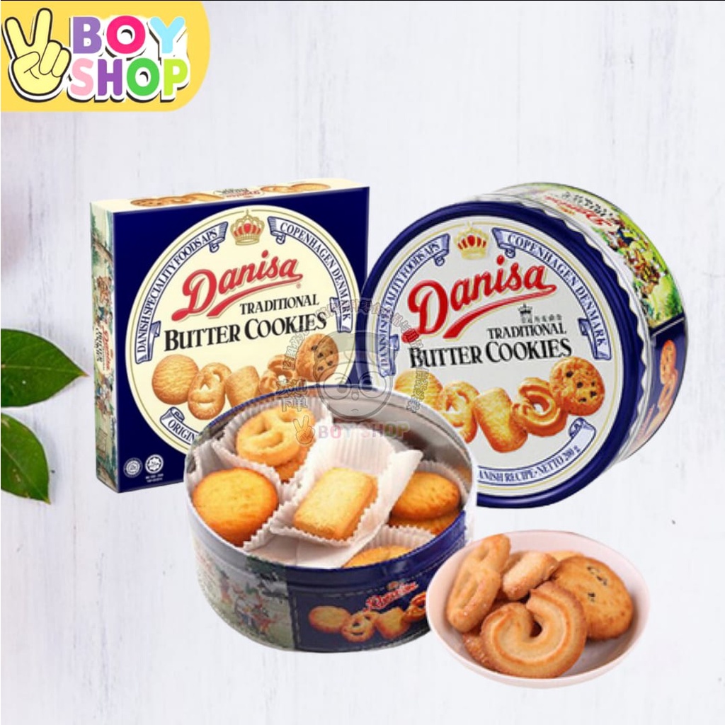 Danisa Traditional Butter Cookies 162g (Box) / 200g (Tin)