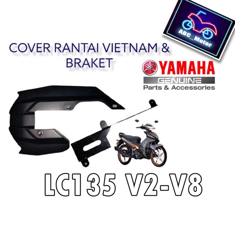 (ABC MOTOR)LC135 V2V8 ORIGINAL CHAIN CASE COVER RANTAI VIETNAM