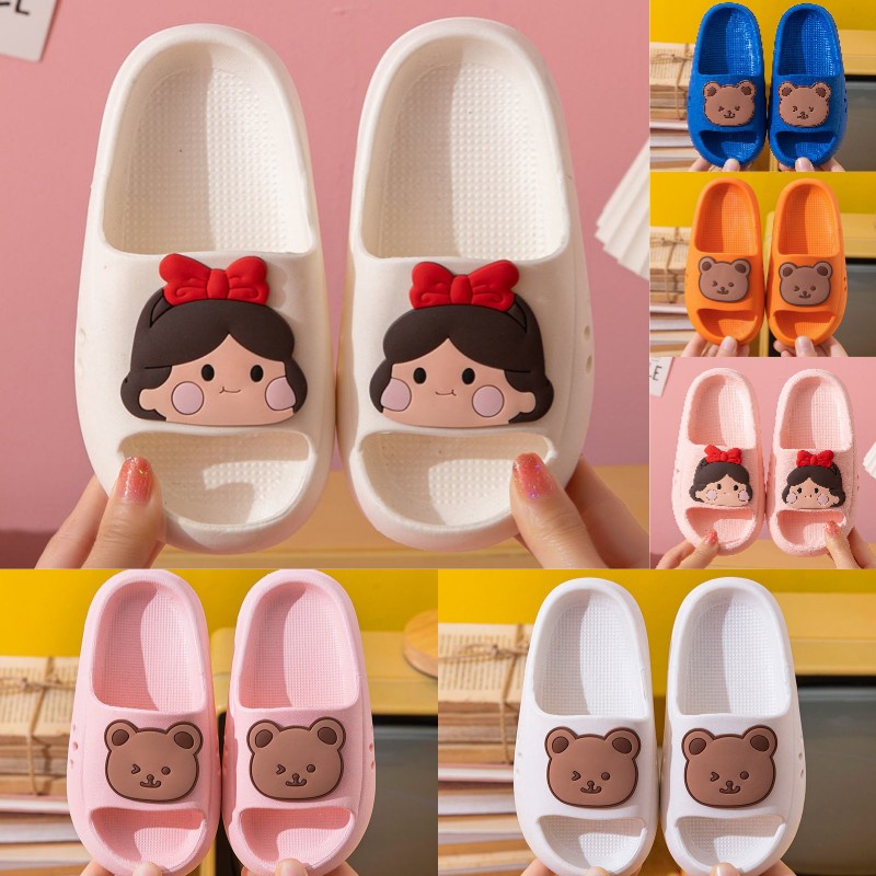 Children's slippers Children's and children's cute little girl in summer Princess indoor parent-child non slip sandals for boys and girls