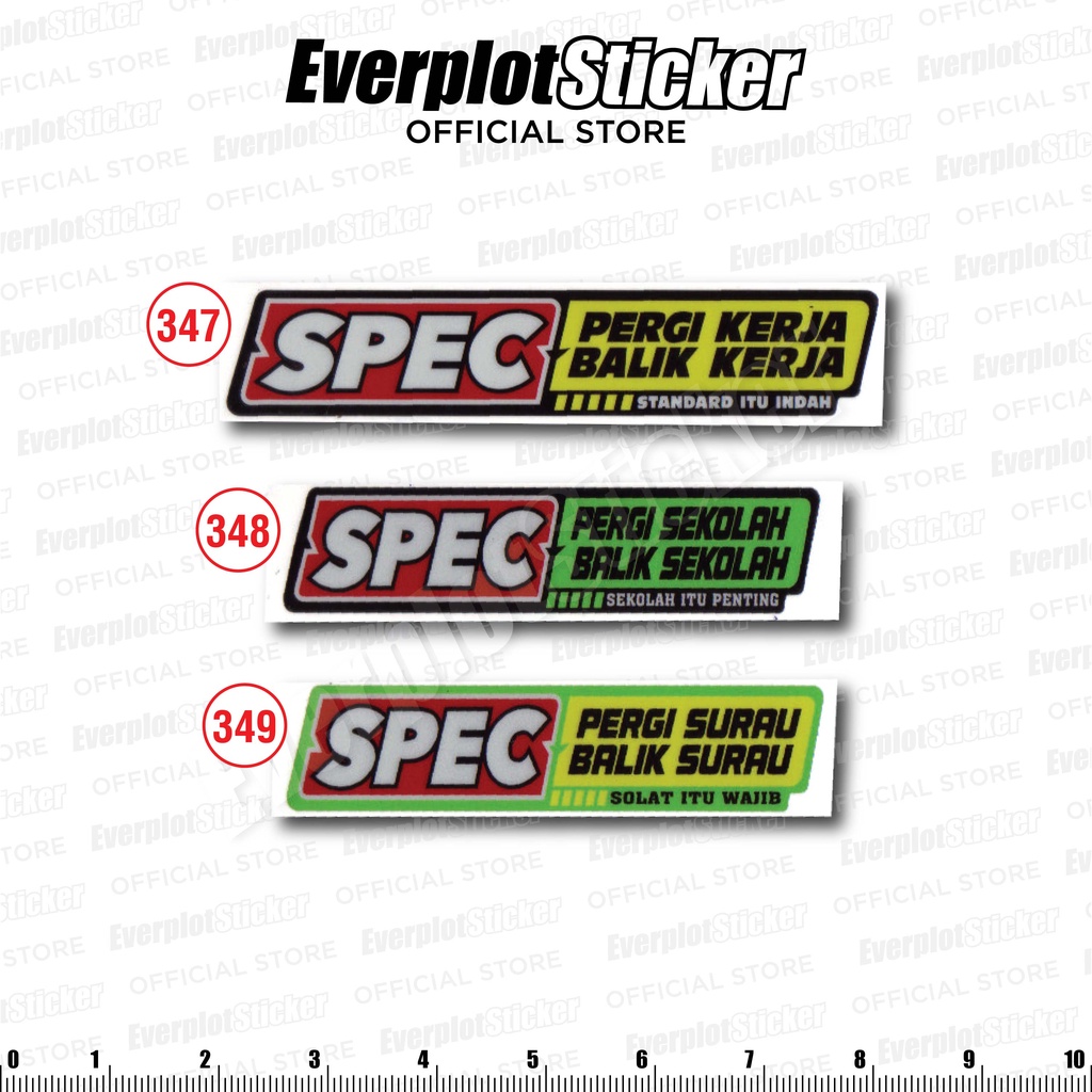 ReadyStock spec pergi kerja balik kerja / pergi sekolah / pergi surau pantulan cahaya / reflective sticker