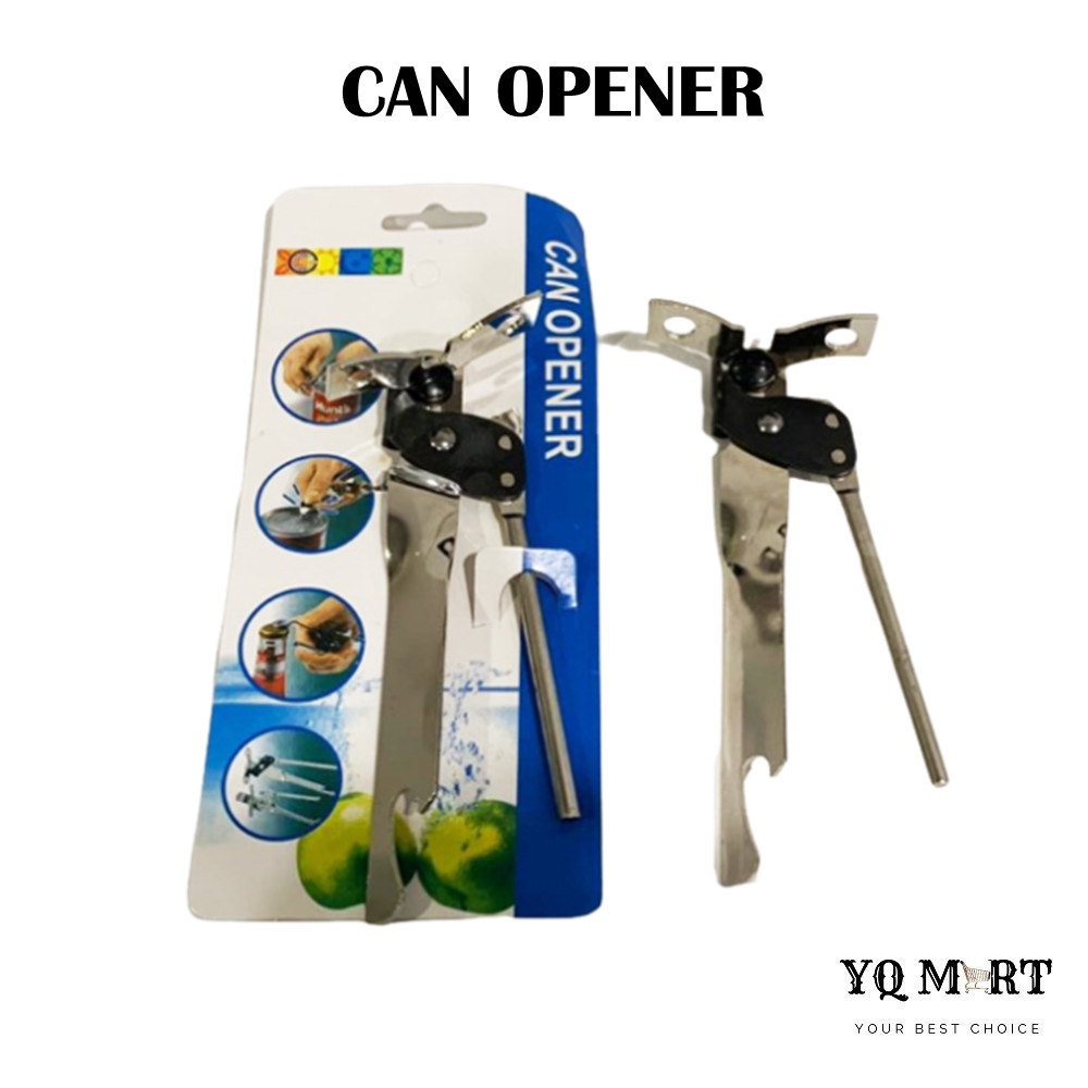 Stainless Steel Can Opener Light/Bottle Opener/Pembuka Tin Dan Botol