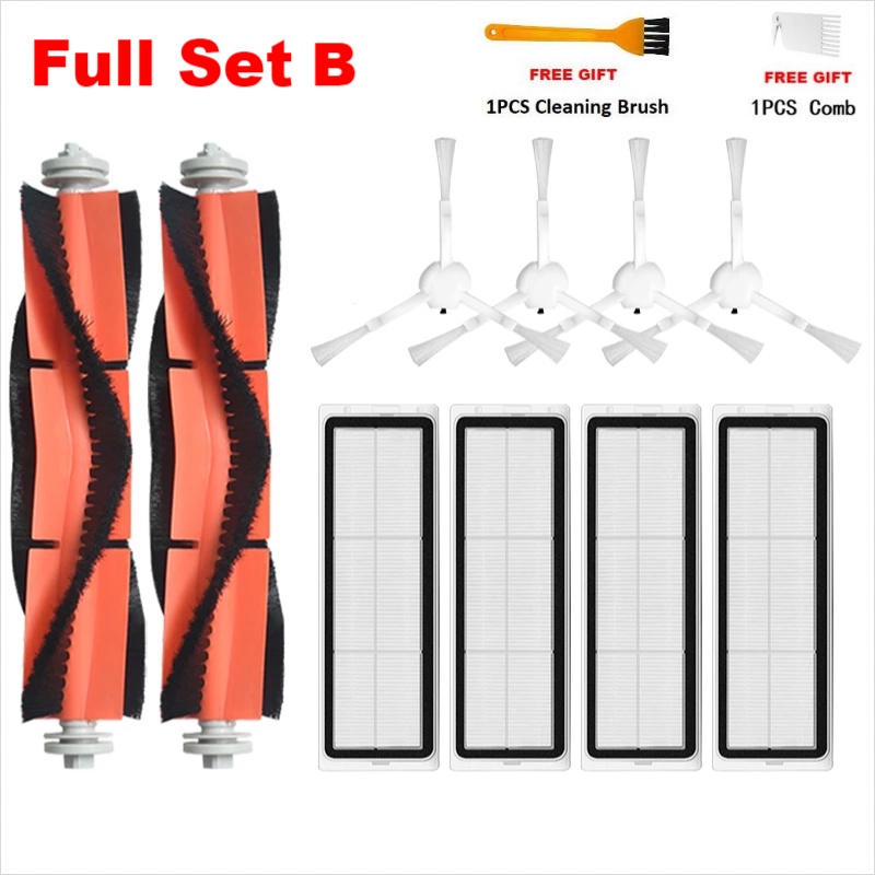 Quality Purpose 【Accessories】Xiaomi Mi Vacuum Robot Mop 1C / 1T 2C Mop2 Main Brush Side Cloth Hepa Filter STYTJ01... - Image 4