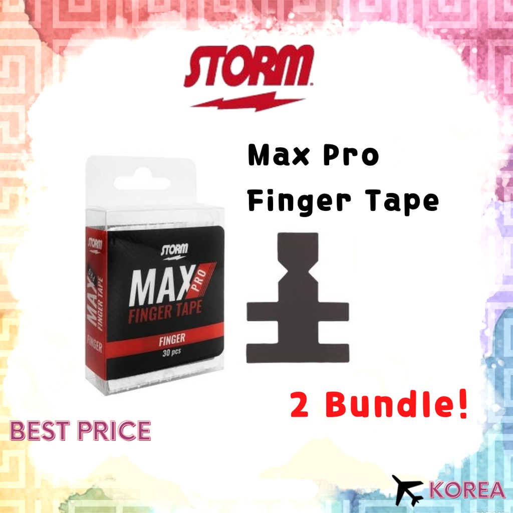 [STORM]✅1+1✅ Max Pro Finger Tape (30pcs) / Bowling supplies