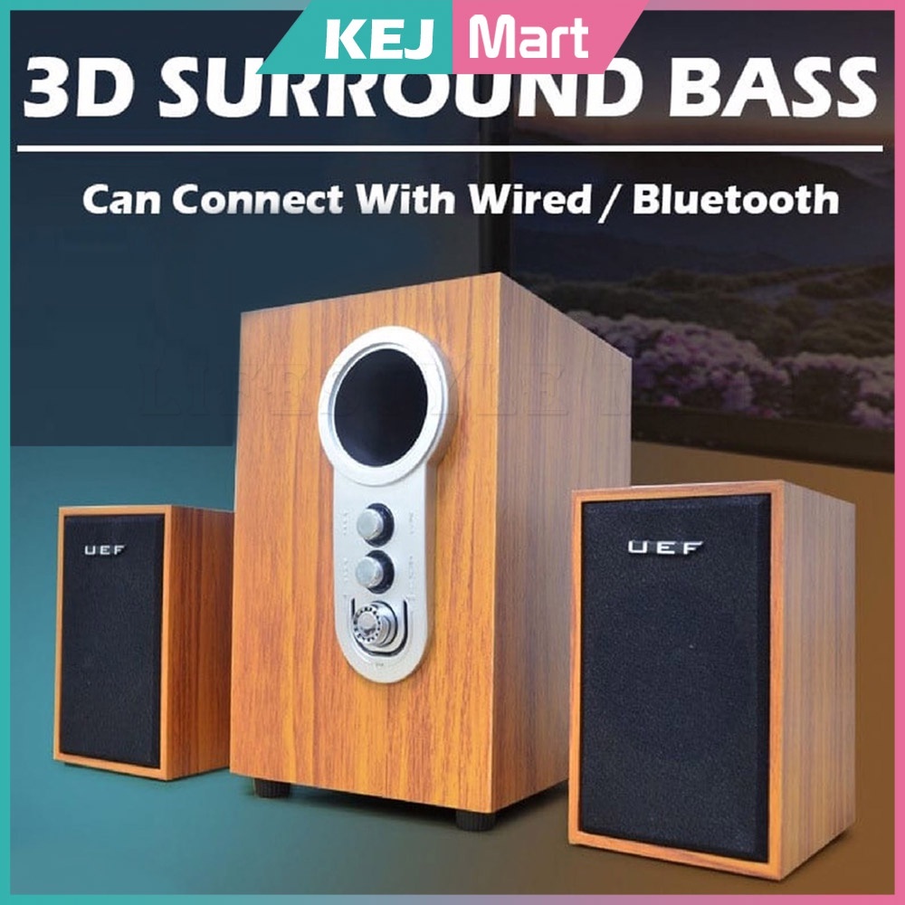 2.1 Subwoofer S096 laptop Speaker Bluetooth speaker Wooden Speaker Home