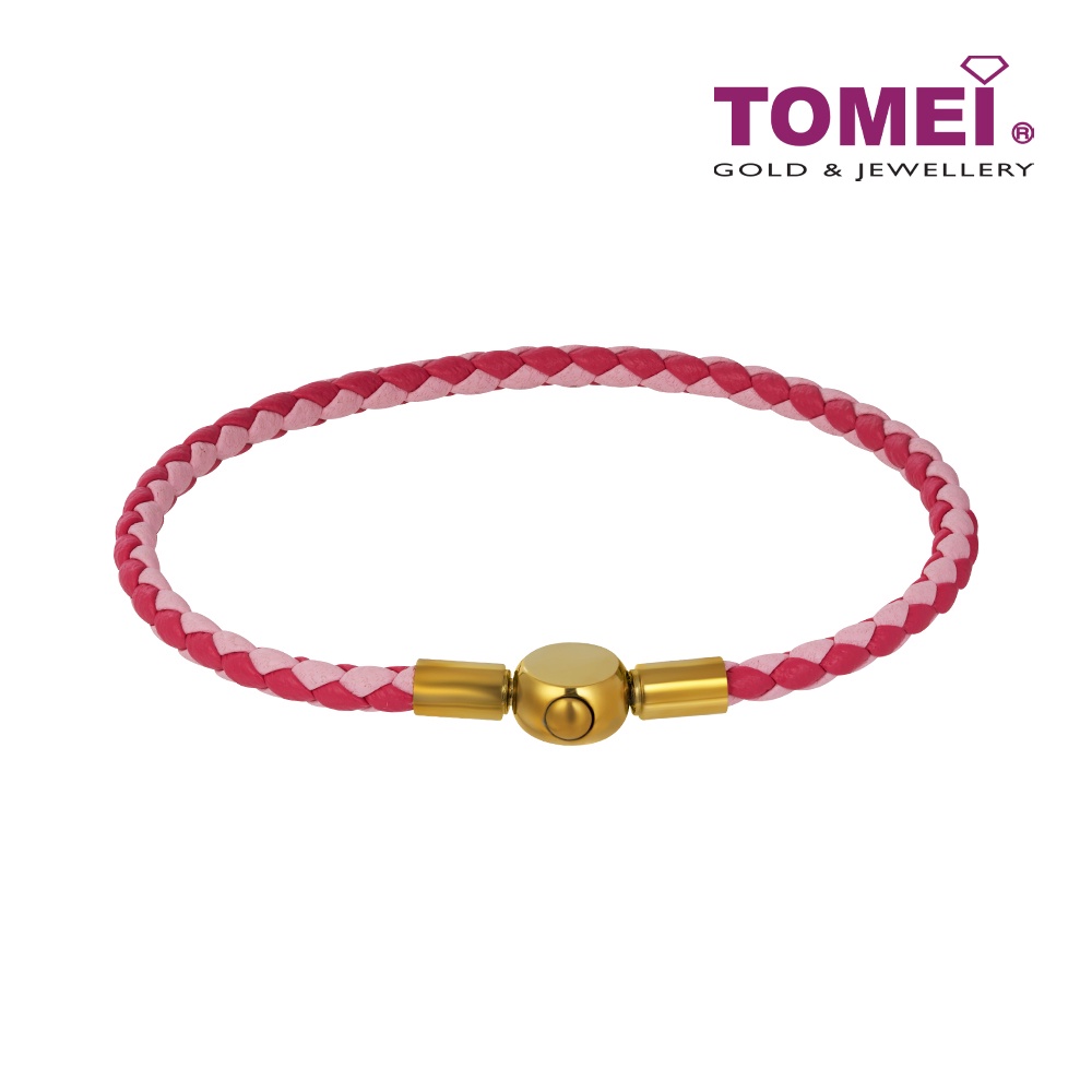 [TOMEI Online Exclusive] Dual-Tone Rope Bracelet