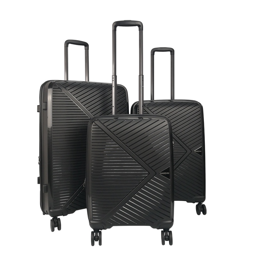 Gardini DQ126-11 3in1 Set PP Polypropylene Hard Case Luggage 20+24+28 ...