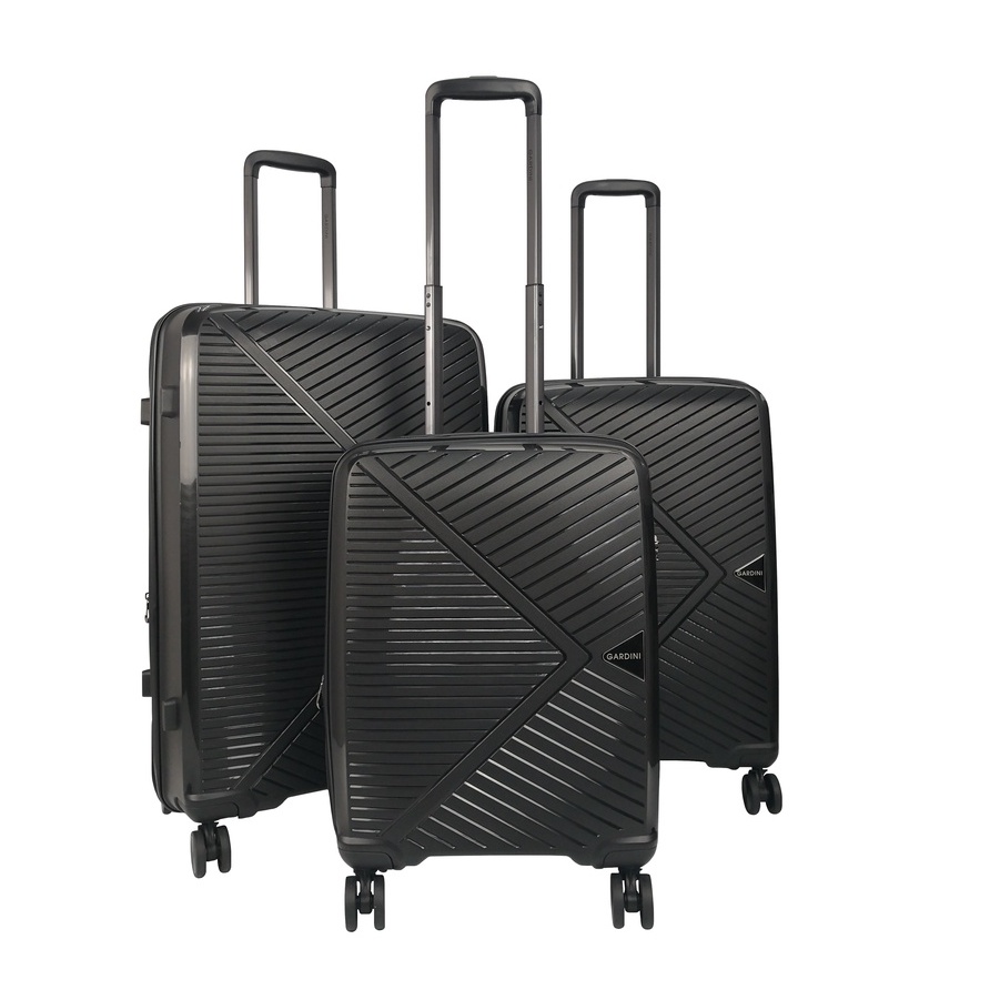 Gardini DQ12611 3in1 Set PP Polypropylene Hard Case Luggage 20+24+28