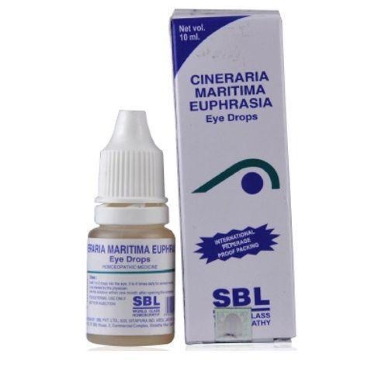 Homeopathy Eye Drop Cineraria Maritima Euphrasia 10 ml Shopee Malaysia