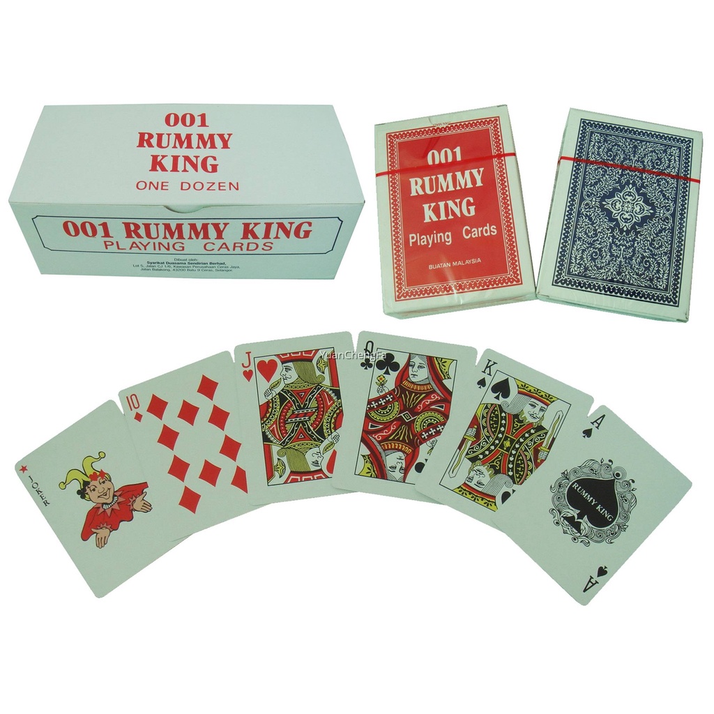 001 Rummy King Playing Card Game Games Shopee Malaysia