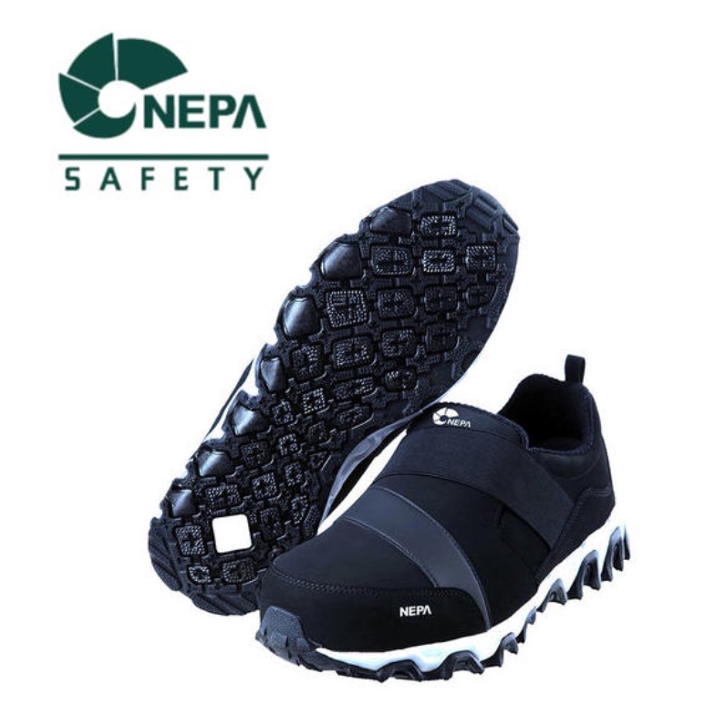 Nepa Lafuma Safety Boots L-51 slip-on style Work Safe Feet guard keep ...