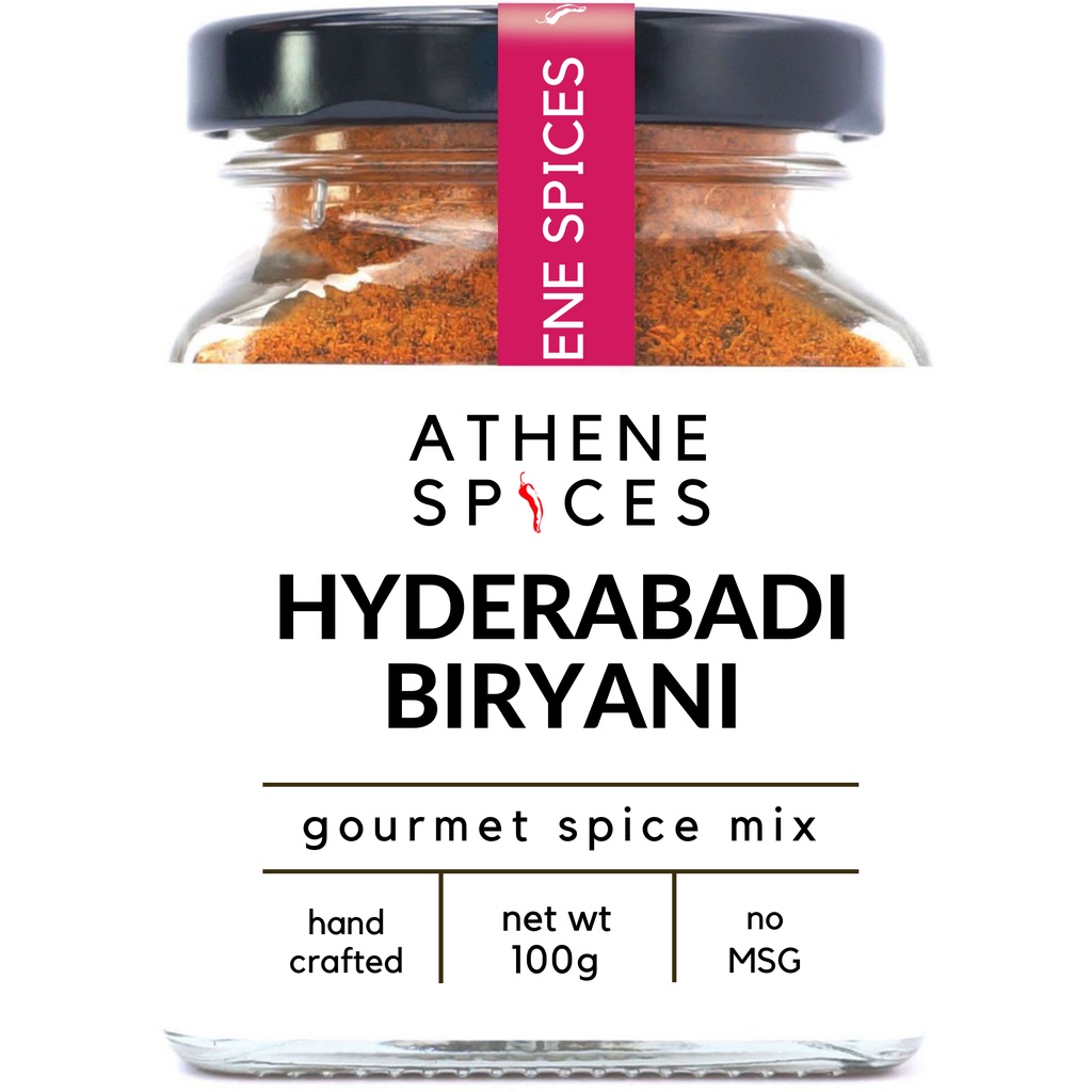 Hyderabadi Biryani Gourmet Spice ǀ Herbs Spices ǀ Keto • Vegan ǀ Ethnic ǀ No-MSG ǀ Rempah Masala Nasi Briyani India