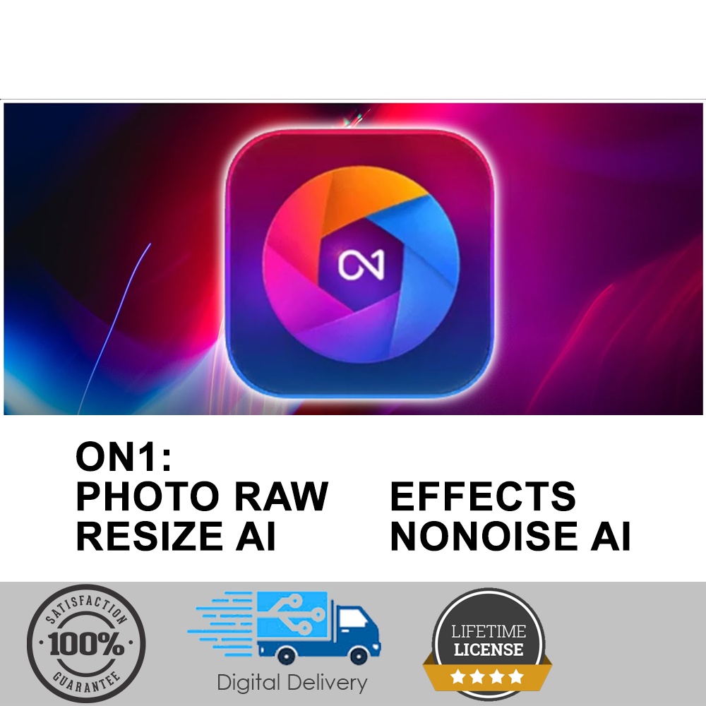 ON1 2026 (bundle pack!) | photo raw/ effects/ nonoise ai/ resize ai/ portrait ai/ hdr/ sky swap ai/ keyword (win & mac)