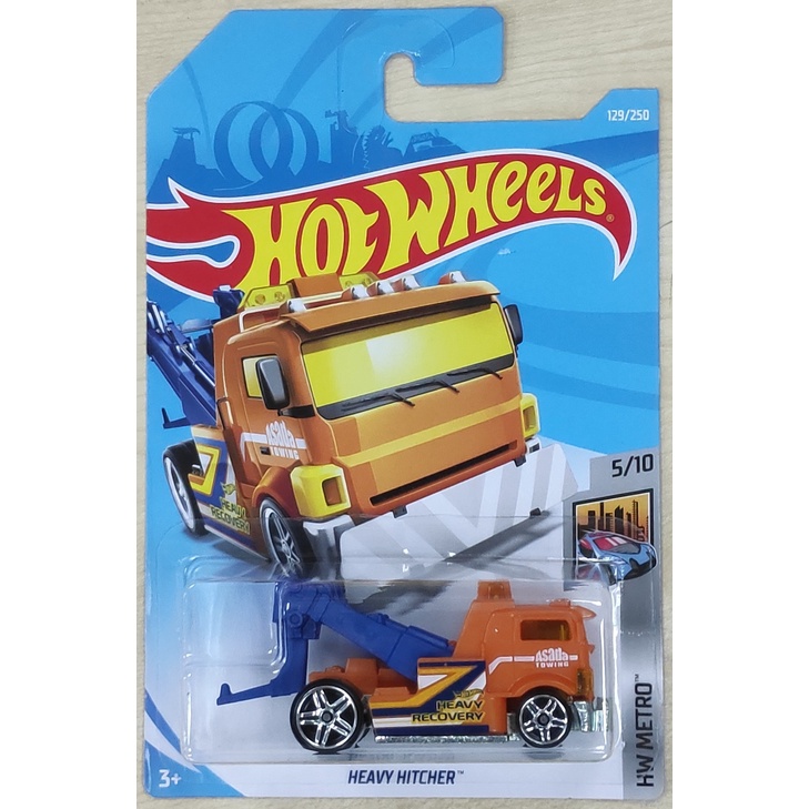 Hot Wheels Heavy Hitcher [Tow Truck, Experimotors Metro] | Shopee Malaysia