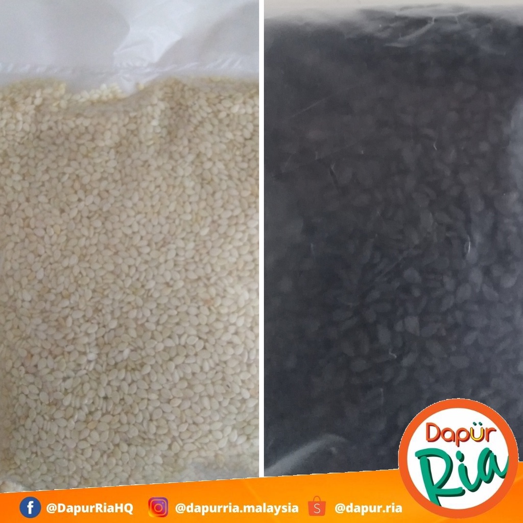 Black/White Sesame Seed (100g/250g/500g) Shopee Malaysia