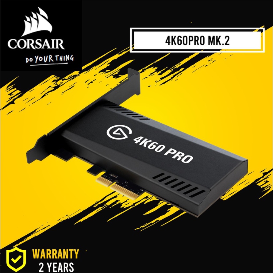 CORSAIR Elgato Game Capture 4K60 Pro MK.2 PCIe Game Capture Card 4K60