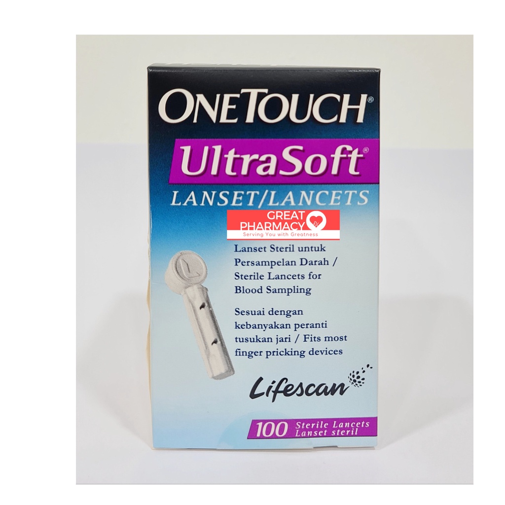 One Touch Ultra Soft Lancets 50s (Exp08/2024) Shopee Malaysia