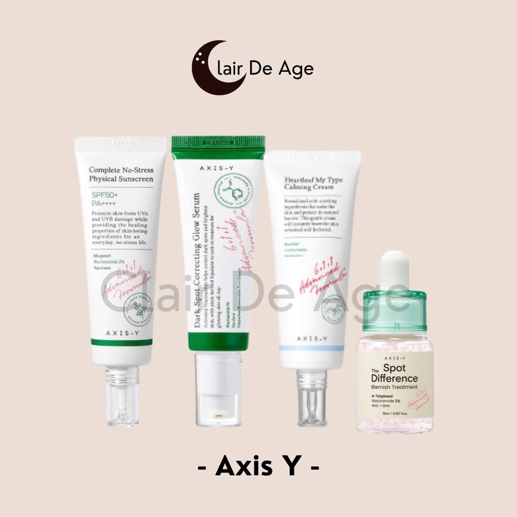 AXISY Sunscreen, AXISY Glow Serum, AXISY Skincare, AXISY Moisturizer, AXISY Spot Treatment