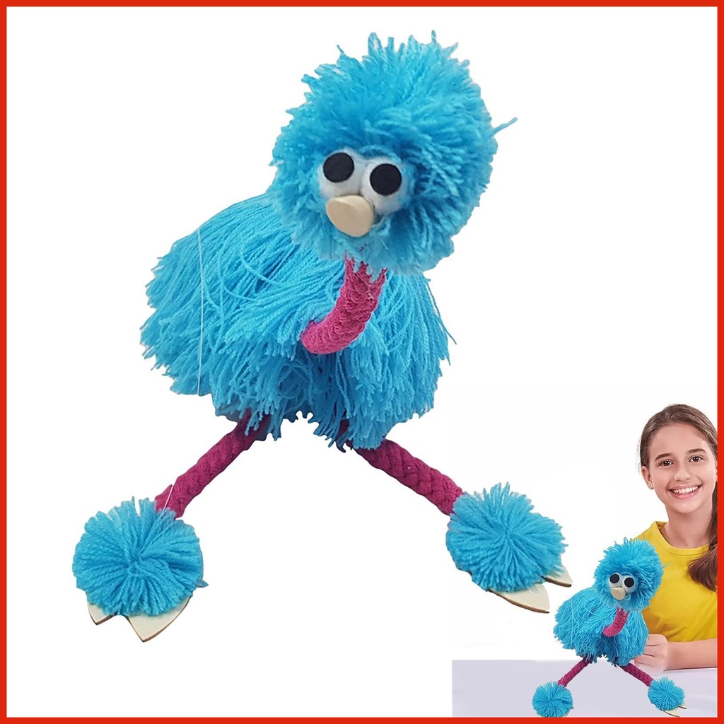 Ostrich Toy Ostrich Puppets Hand Puppet 5 Colors