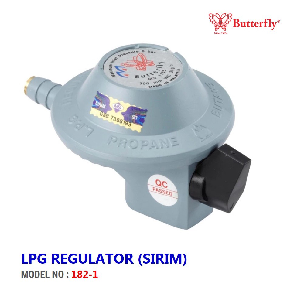 Butterfly Low Pressure Gas Regulator Shopee Malaysia