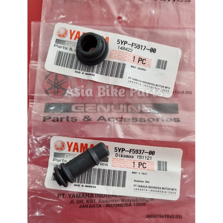 Yamaha Original LC135 4 Speed 4S Front Brake Caliper Boot / Getah Brek