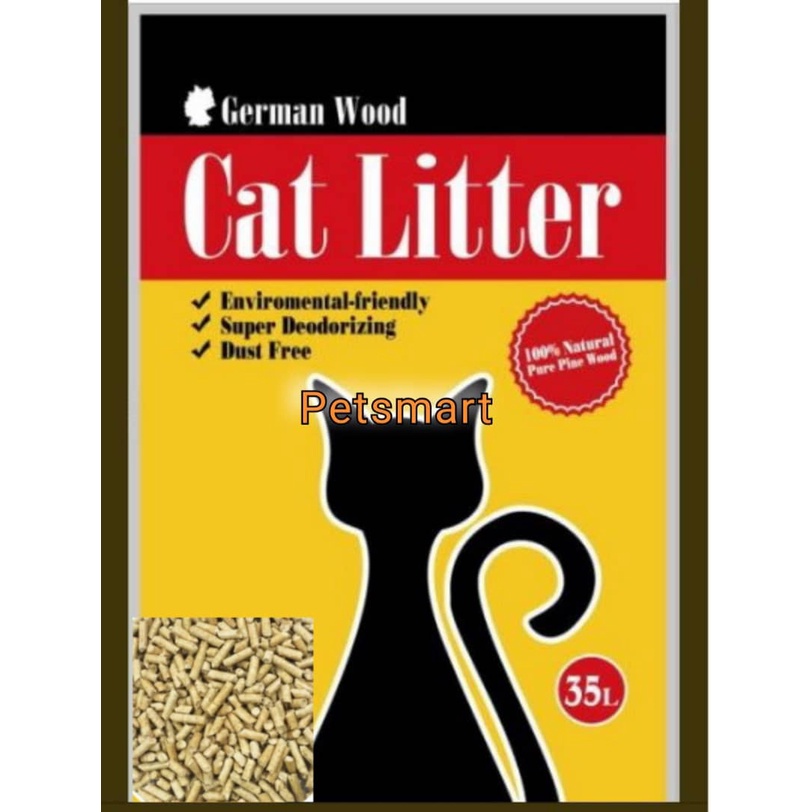 German Pine Wood Cat Litter 35Litter Shopee Malaysia