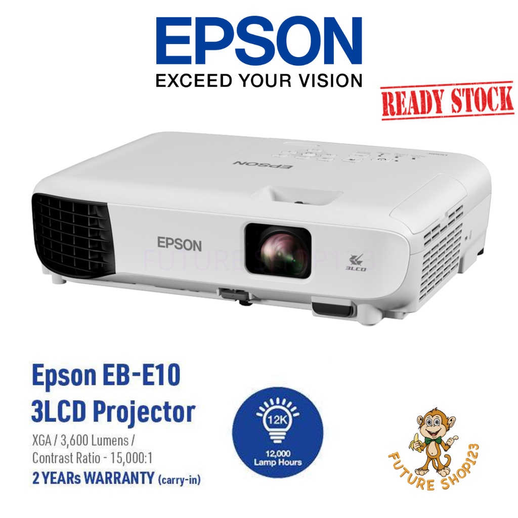 EPSON EB-E10 Projector Ready Stock | Shopee Malaysia