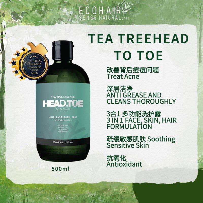 Head To Toe Shampoo 500ml Shopee Malaysia