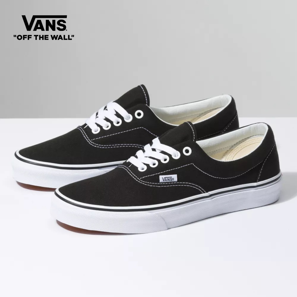 Vans Era Unisex Sneakers Men (unisex Us Size) Black Vn000ewzblk1 