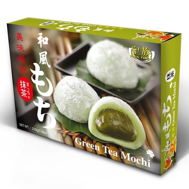 [Halal] RF Green Tea Japanese Mochi (Vegan) 皇族抹茶和風麻糬 (全素) (210g)