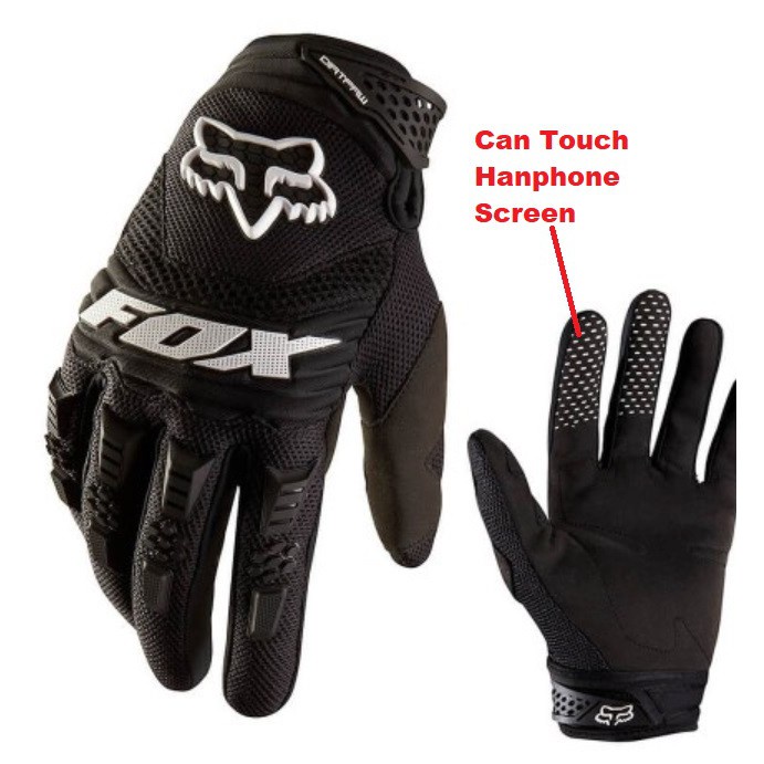 Fox Motorcycle Gloves With Touch Screen Sensor Glove Riding Bike Sarung