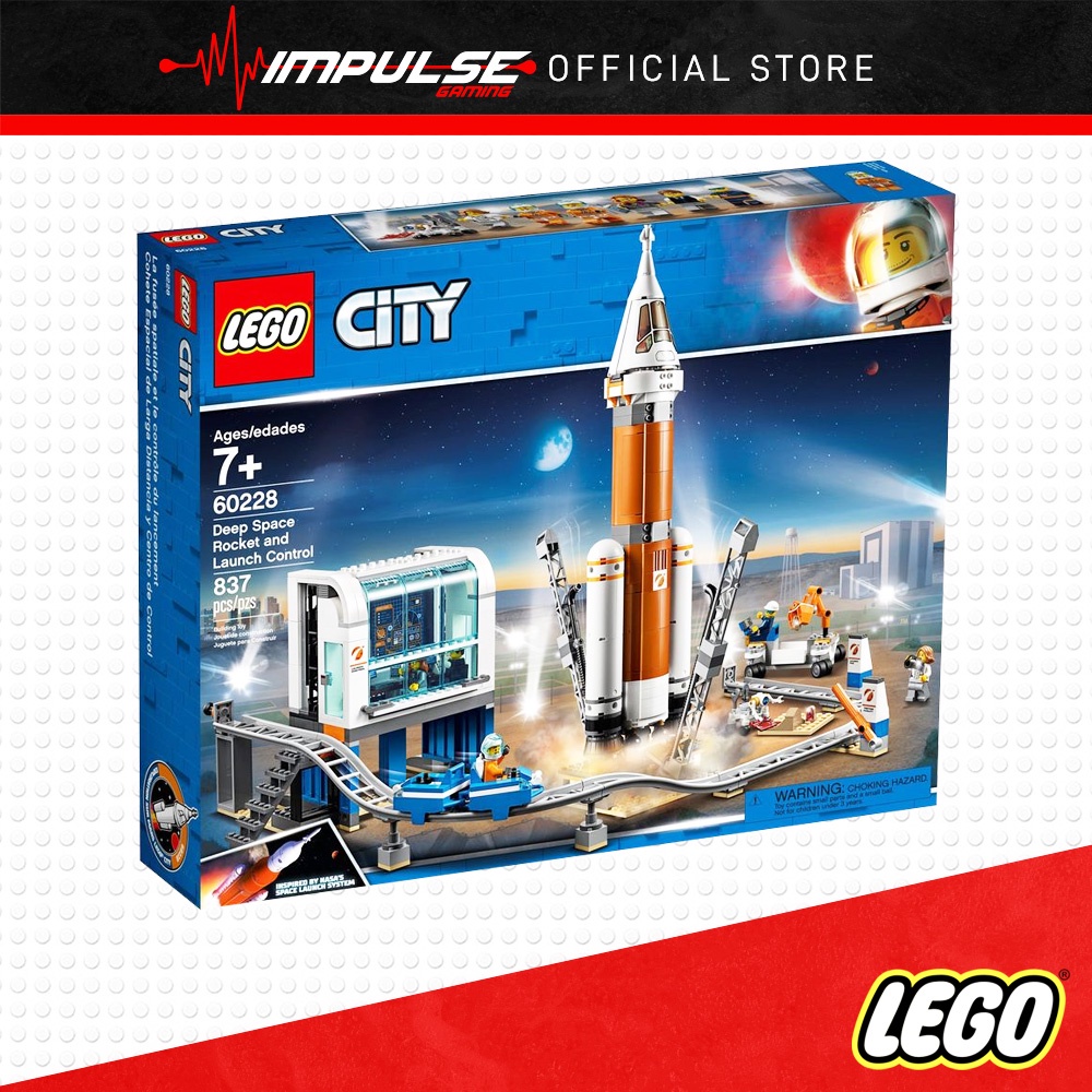 LEGO 60228 City Deep Space Rocket Control Shopee Malaysia