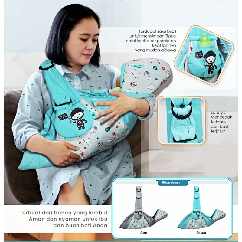Baby Family by baby Scots - astronaut side carrier