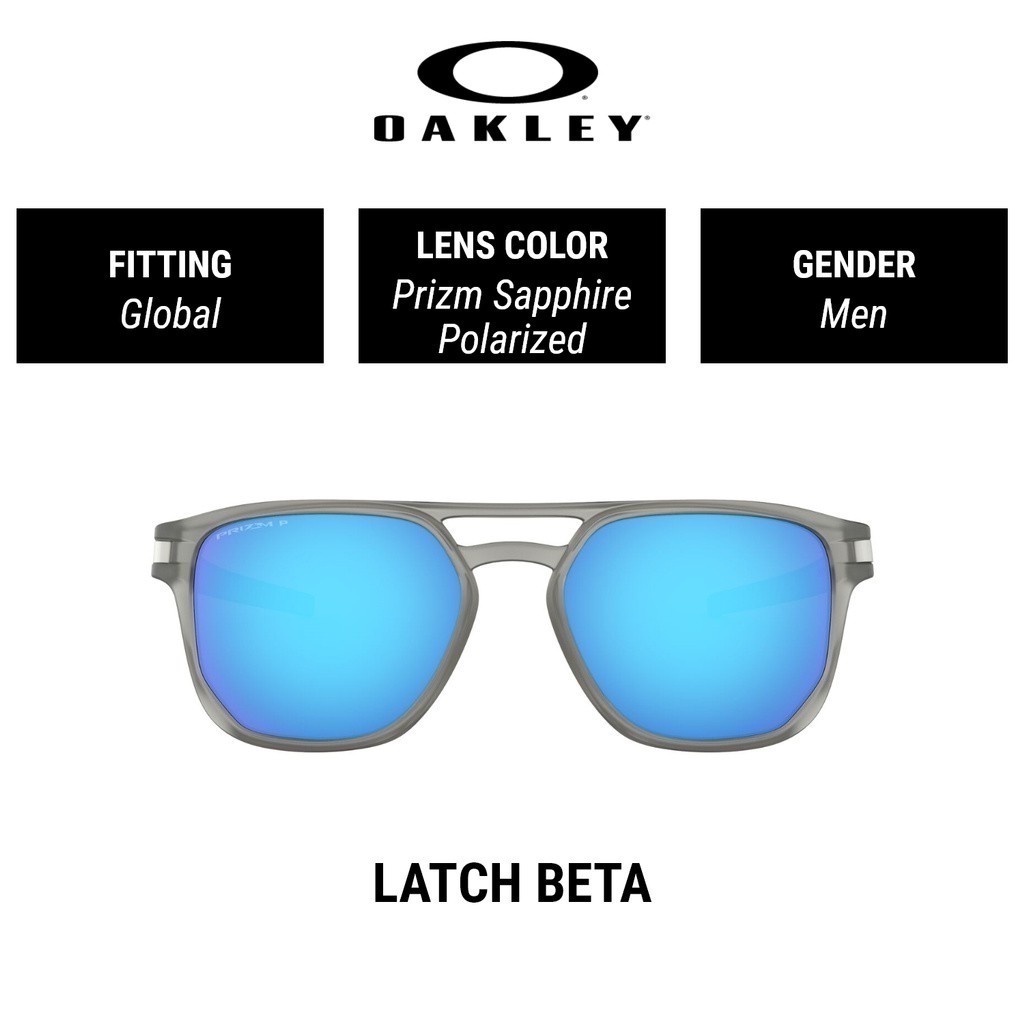 Oakley Latch Beta Prizm Polarized Sunglasses OO9436 943606 | Shopee Malaysia