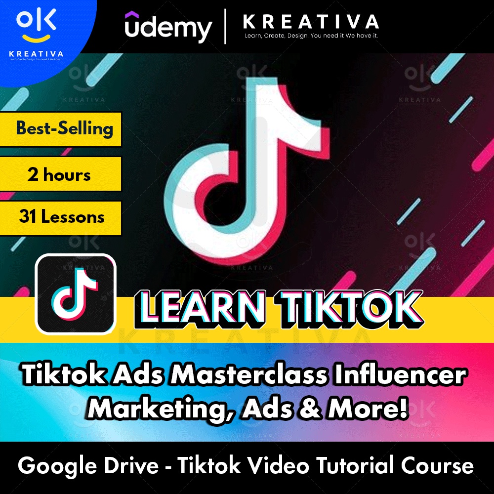 Video Course-Tiktok Ads Masterclass Influencer Marketing, Ads & More! | Learn TikTok Course