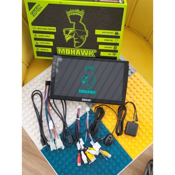 Mohawk Car Android Player QLED Foc Casing + LED Rear Camera + PnP Socket1+32GB Plug n Play