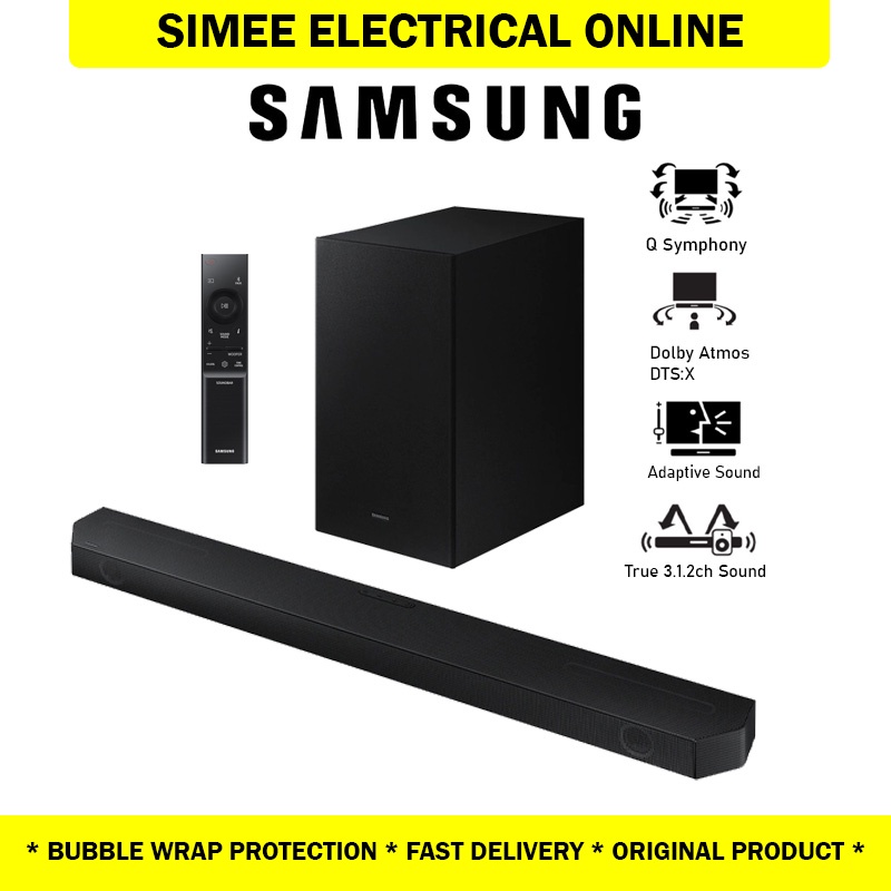 Samsung Soundbar With With Dolby Atmos HWQ600B/XM HWQ600B Shopee