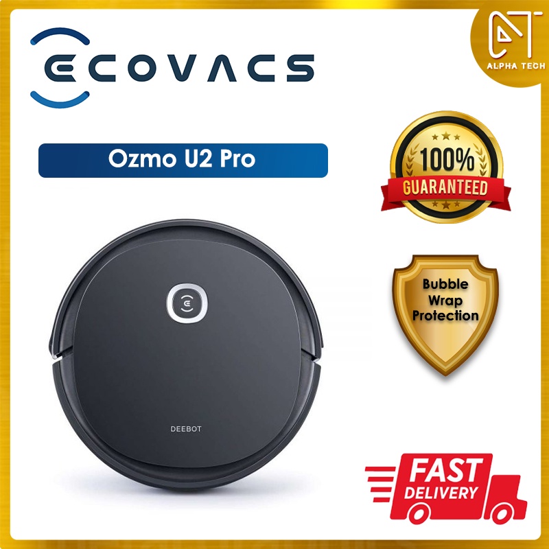 Ecovacs Deebot Ozmo U2 PRO Vacuum Cleaner maximized cleaning