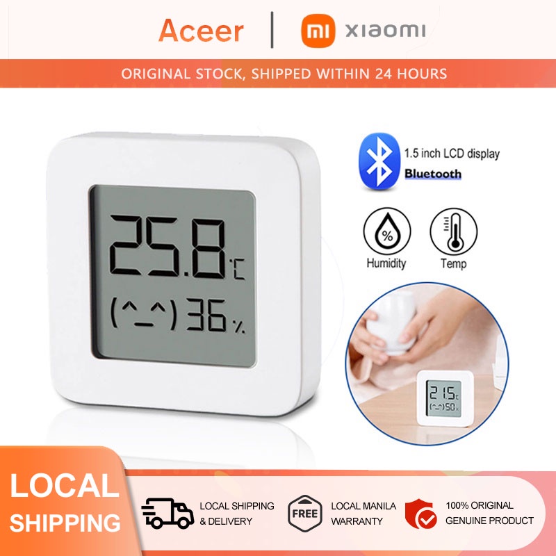 Xiaomi Bluetooth Smart LCD Screen Digital Thermometer 2 Mijia Bluetooth ...