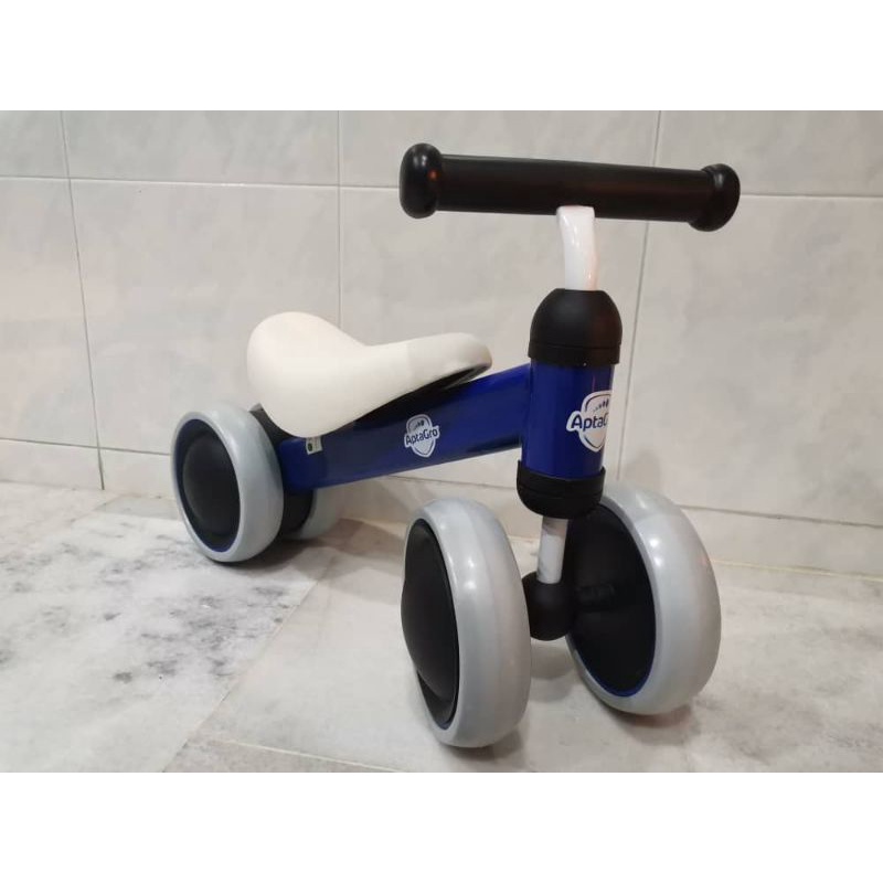 Aptagro 4 Wheels Balance Bike 1 to 2 years Kids Bicycle Basikal Budak