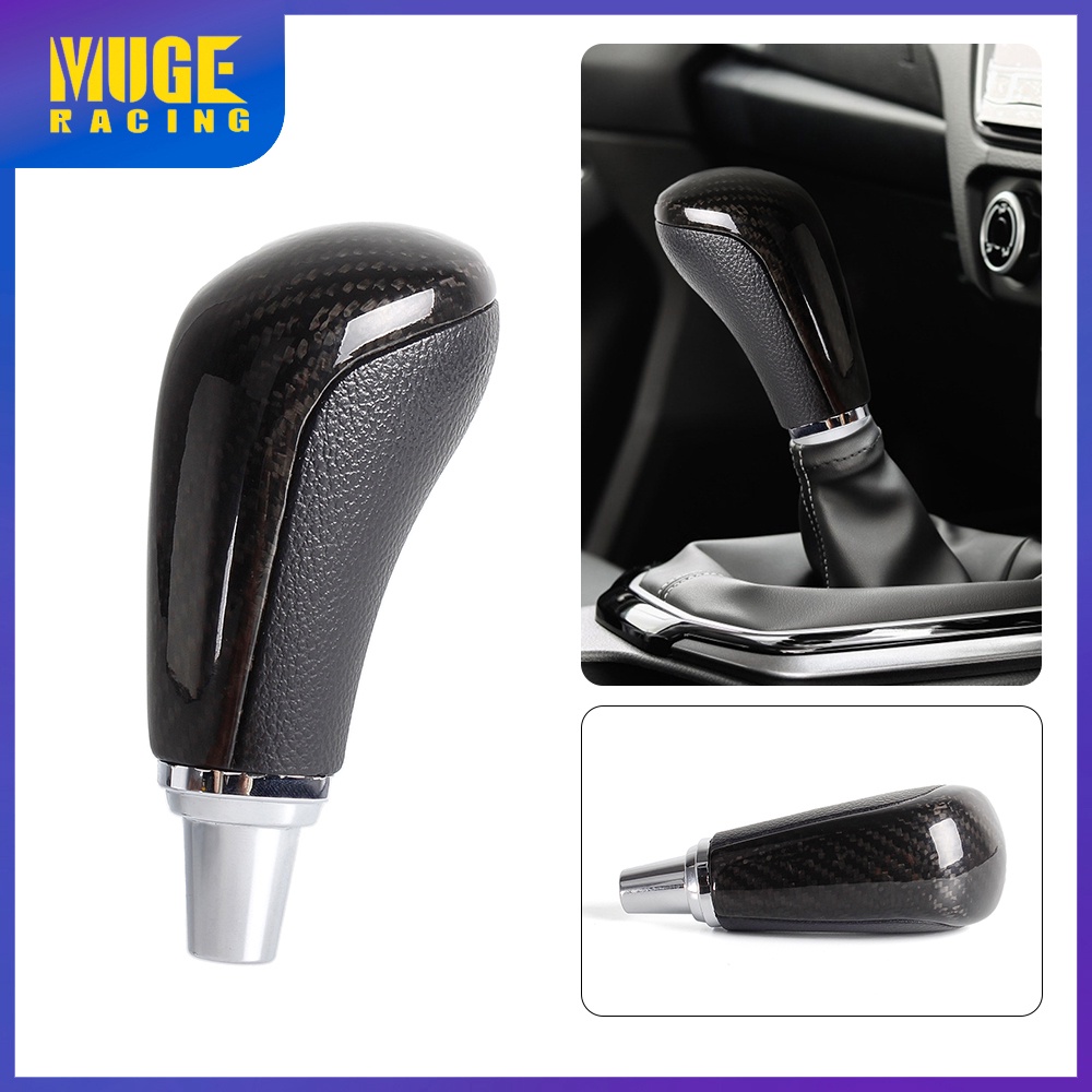 Carbon Fiber Automatic Transmission Gear Shift Knob For Toyota Corolla