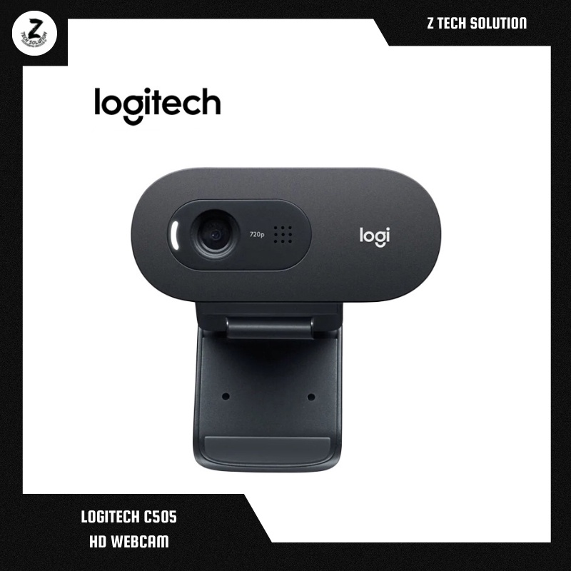 Logitech C505 HD Webcam - 720p HD External USB Camera for Desktop or ...