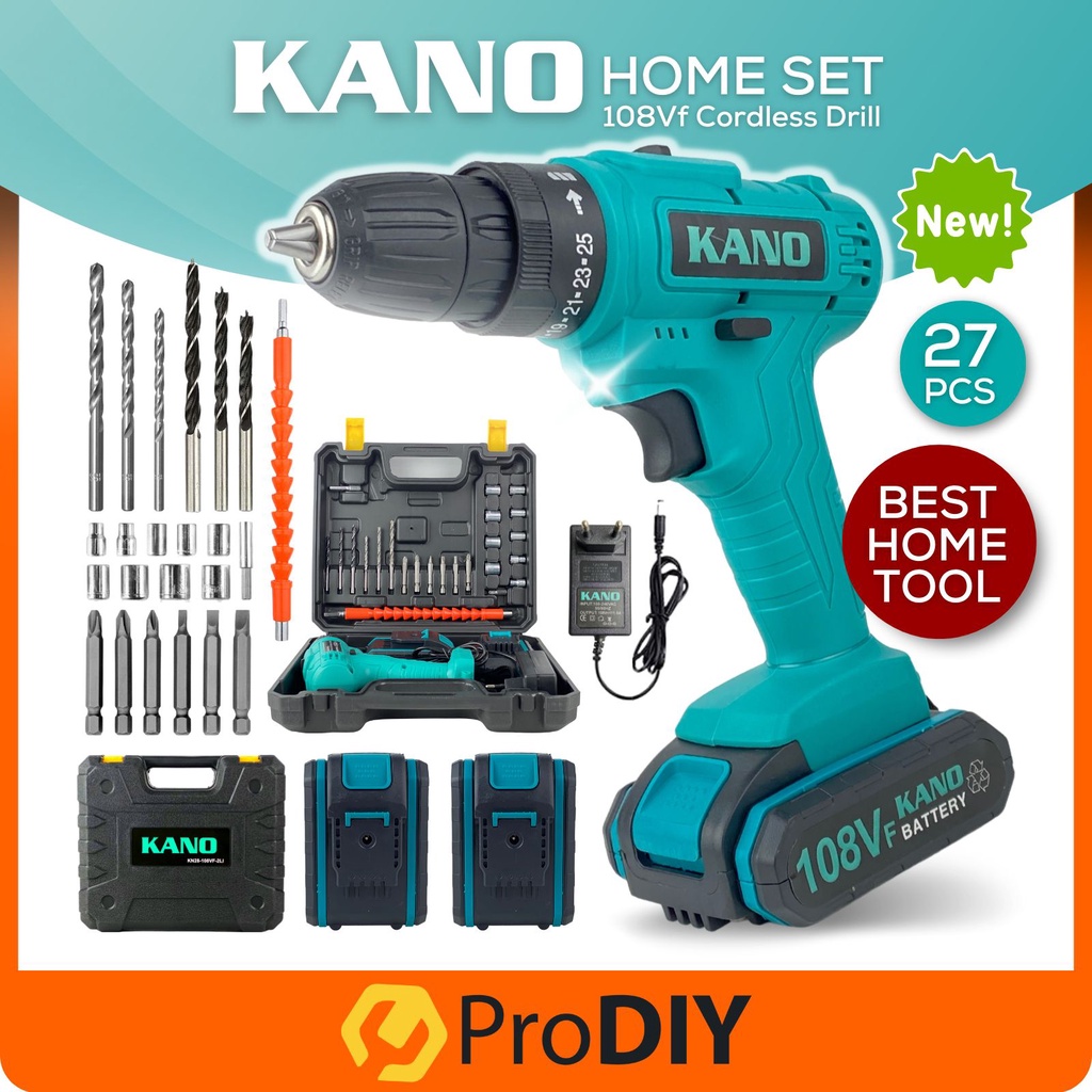 PRODIY 108VF KANO KN28 Cordless Drill Set Cordless Screwdriver Set