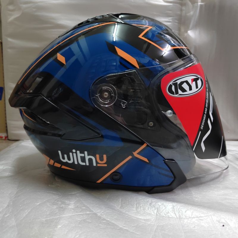 HELMET KYT NFJ WITHU RNF WITH U YAMAHA NF-J 2022 NEW DESIGN LATEST ...