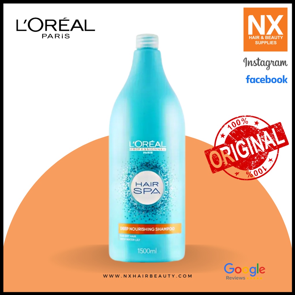 Loreal Hair Spa Nourishing / DX Detox Shampoo 1500ml | Shopee Malaysia