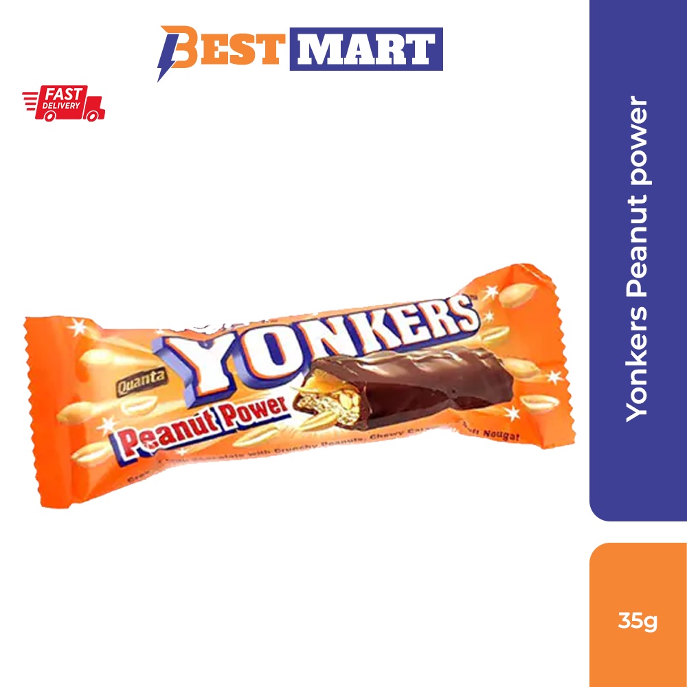 Tiffany Quanta Chocolate Bar Yonkers With Peanut 35 Gram Shopee Malaysia