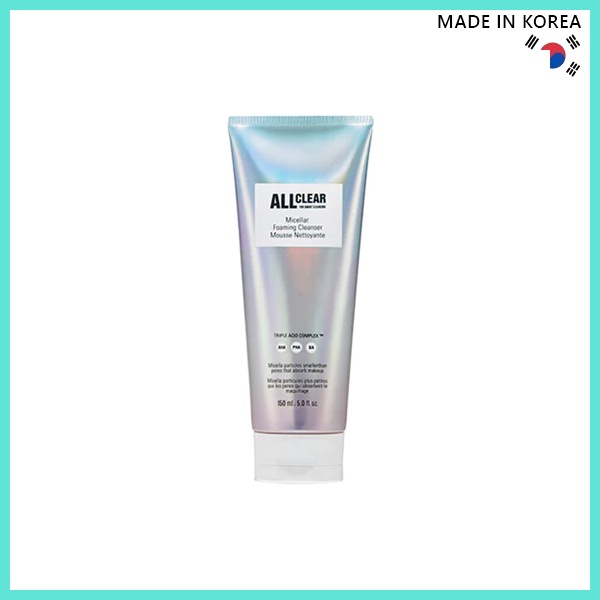 The Face Shop All Clear Micellar Cleansing Foam150g ★Shipping From Korea★