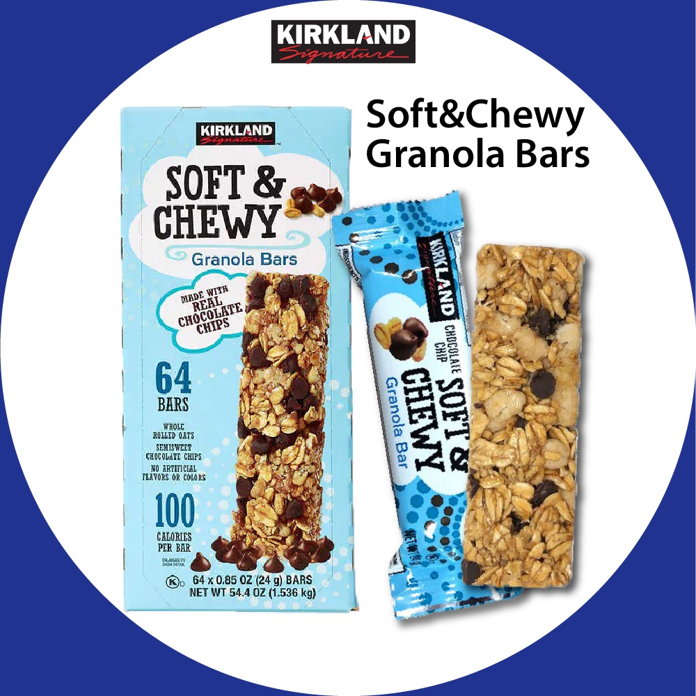[Kirkland] Signature Granola Bars 5ea/10ea/64ea Shopee Malaysia