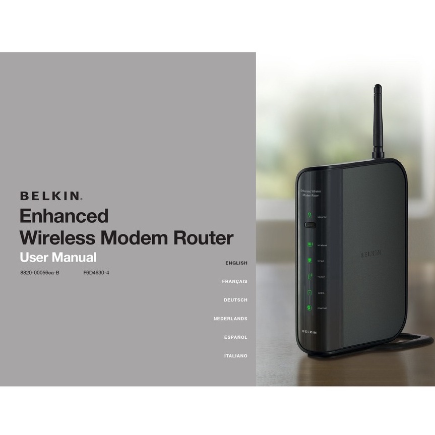 Wireless Modem Router New in Box Belkin Belkin N 