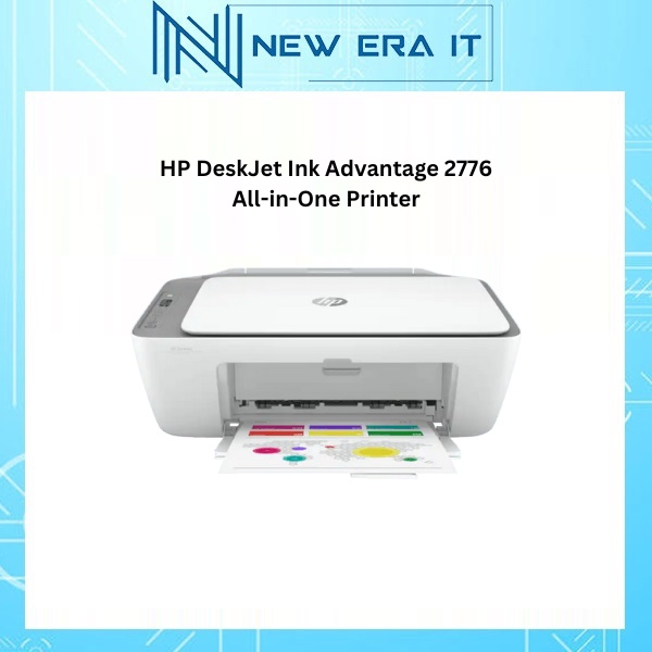 HP Printer 2776 (7FR28B) DeskJet Ink Advantage All In One Printer Wifi ...