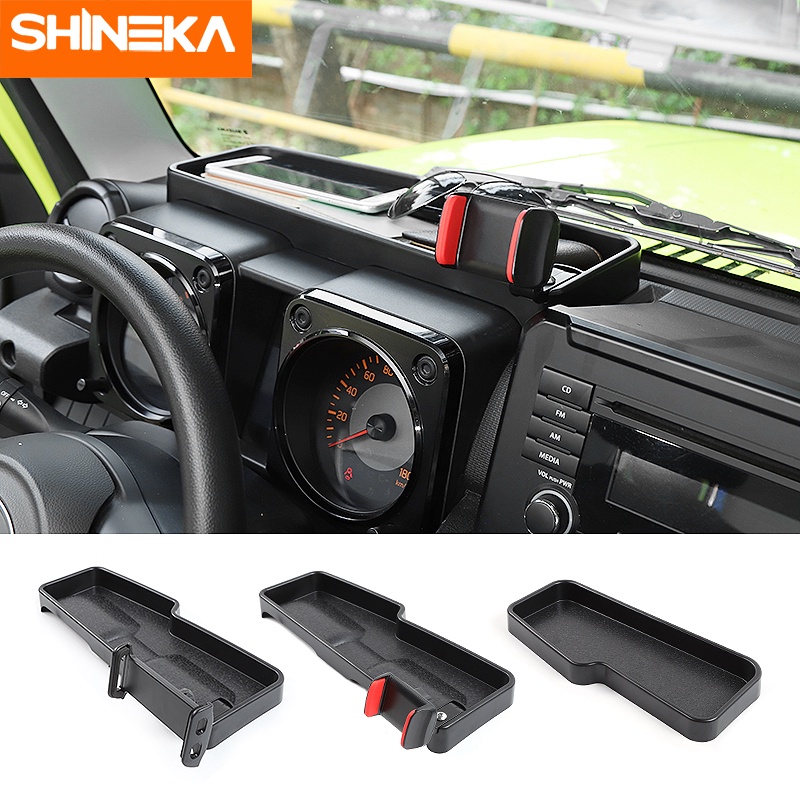 Shineka Car Dashboard Storage Box Phone Tablet Holder Organizer Tray